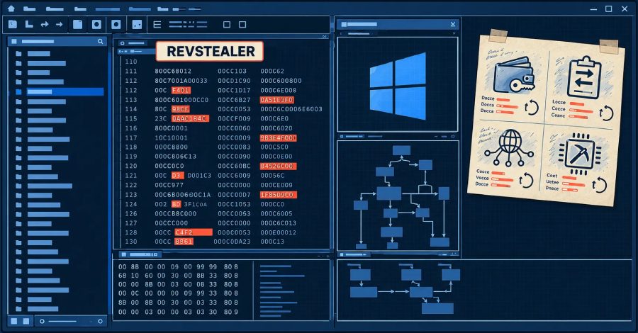 Malware ligado ao REVSTEALER desliga defesas do Windows